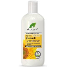Dr.Organic, Vitamin E Conditioner super nawilżająca odżywka do włosów cienkich 265ml