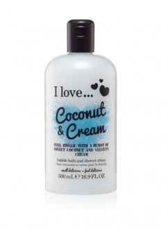 I Love, Koupelový a sprchový krém Coconut &amp; Cream 500ml