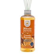 La Casa de los Aromas Mikado Reposicion stock vonný olej Skořice a pomeranč 250ml