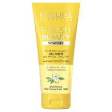 Eveline Cosmetics, Fresh Beauty rozświetlający żel-krem do mycia twarzy z witaminą C 150ml