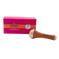 Sattva Kansa Wand dwustronna ajurwedyjska różdżka do masażu twarzy i ciała