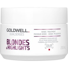 Goldwell, Dualsenses Blondes&Highlights 60sec Treatment 60-sekundowa kuracja dla włosów blond i z pasemkami 200ml