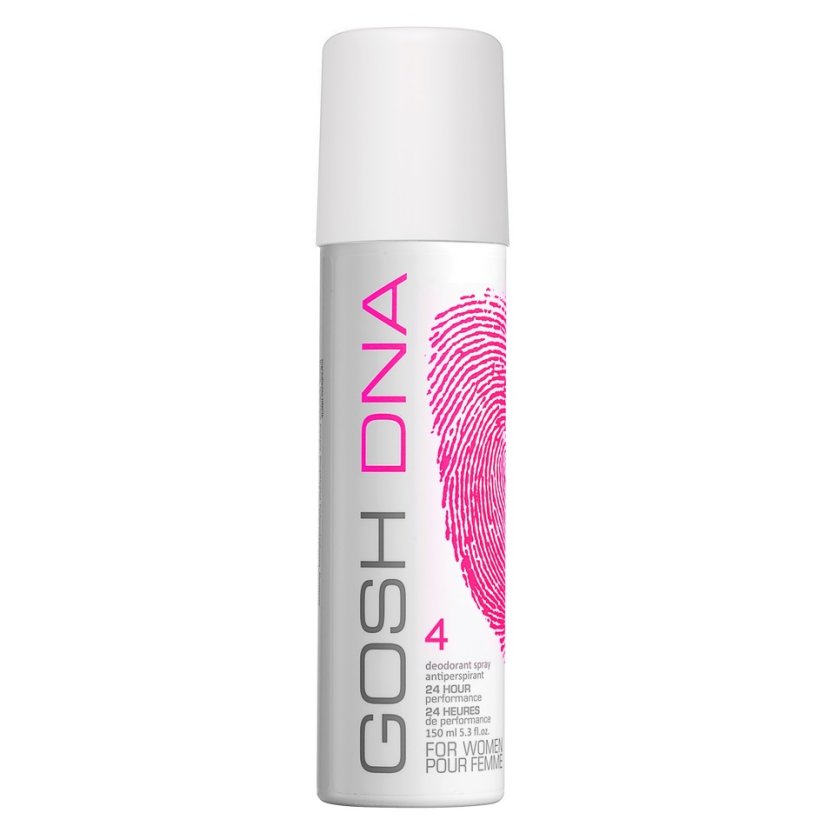 Gosh Dna 4 For Women dezodorant ve spreji 150ml