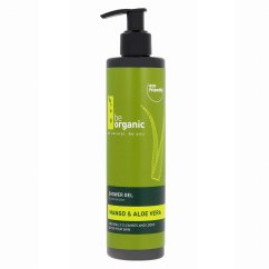 Be Organic, sprchový gél Mango & Aloe Vera 300 ml