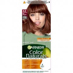 Garnier, Color Naturals vyživující barva na vlasy 4,5 Kaštanově hnědá