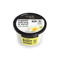 Organic Shop, Organic Ylang-Ylang & Neroli Body Mousse mus do ciała Balijskie Kwiaty 250ml