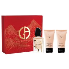 Giorgio Armani Si set parfémová voda 50ml + tělové mléko 50ml + sprchový gel 50ml