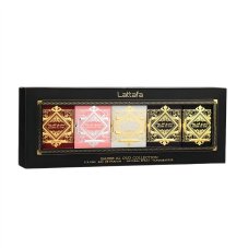 Lattafa Badee Al Oud Collection sada miniaturních parfémových vod 5×5 ml