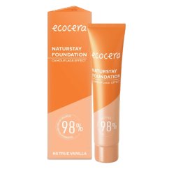 Ecocera, Naturstay Foundation naturalny podkład kryjący N5 True Vanilla 30ml