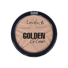 Lovely Golden Glow Powder lehký pudr na obličej 3 15g