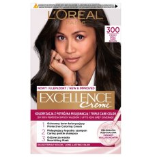 L'Oréal Paris, Excellence Creme barva na vlasy 300 tmavě hnědá