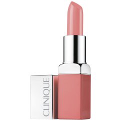 Clinique, Pop Lip Colour and Primer pomadka do ust z wygładzającą bazą 01 Nude Pop 3.9g
