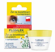 Floslek, Očný gél s harmančekom a svetlíkom 10g