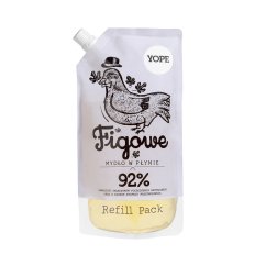Yope, Naturalne mydło w płynie Figa Refill 500ml