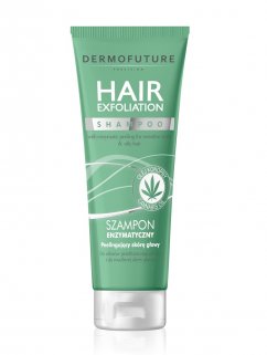Dermofuture, Peelingový enzýmový šampón na vlasy 200 ml