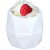 Bomb Cosmetics Bath Blasters Šumivá koule do koupele White Raspberry Bath Blaster 160g