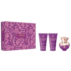 Versace Dylan Purple Pour Femme zestaw woda perfumowana spray 50ml + żel pod prysznic 50ml + balsam do ciała 50ml