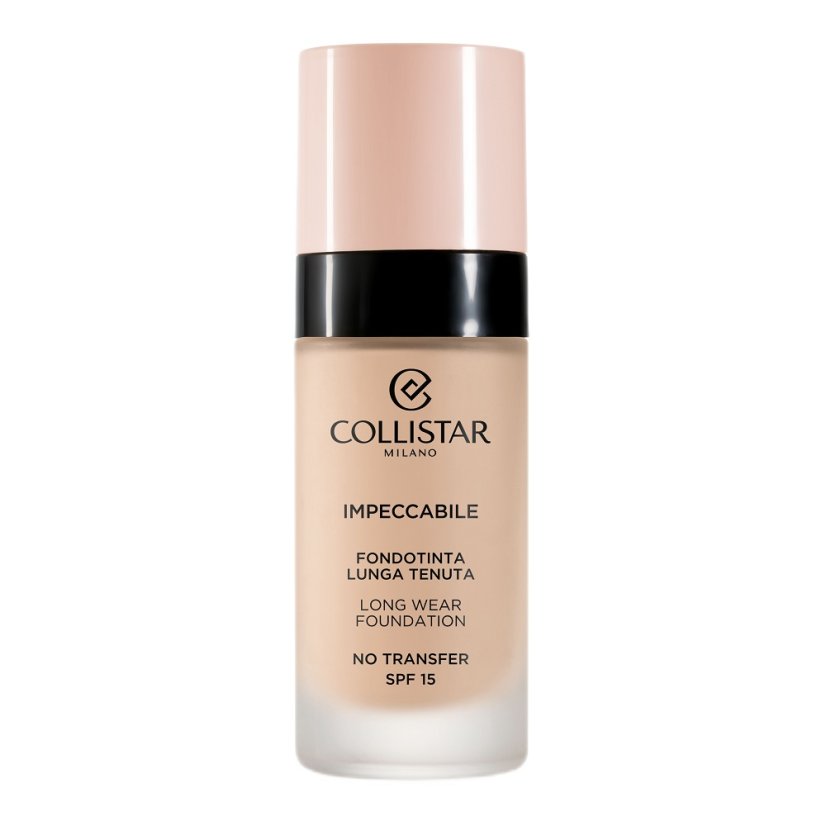 Collistar, Impeccabile Long Wear Foundation dlhotrvajúca podkladová báza na tvár SPF15 1R 30ml