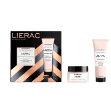 LIERAC HYDRAGENIST hydratační zesvětlující krém-gel 50ml + vyplňující maska 75ml