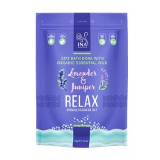 INA ESSENTIALS Relax soľ do kúpeľa s levanduľou a borievkou 330g