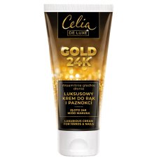 Celia, De Luxe Gold 24K luxusný krém na ruky a nechty 80ml