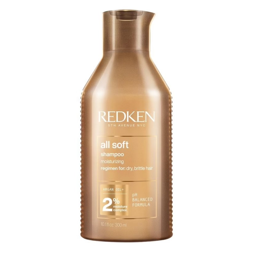 Redken, All Soft Shampoo nawilżający szampon do włosów suchych i łamliwych 300ml
