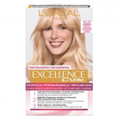 L'Oréal Paris, Excellence Creme barva na vlasy 10.21 Very Light Pearl Blonde