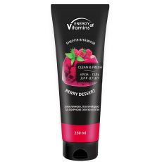 Vitamin energy sprchový gel Raspberry Dessert 230ml