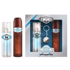 Cuba Original, Cuba Winner sada toaletná voda v spreji 100 ml + voda po holení 100 ml + prívesok na kľúče