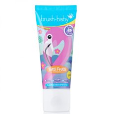 Brush-Baby, Flaming pasta do zębów dla dzieci 3+ Tutti Frutti 50ml