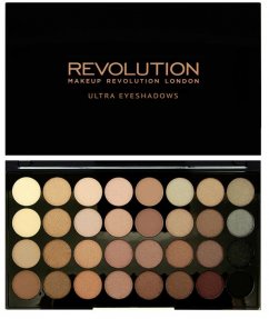 Makeup Revolution, Ultra Eyeshadows Beyond Flawless paleta 32 stínů 16g