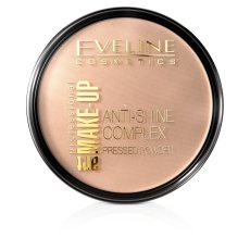 Eveline Cosmetics, Art Make-Up Anti-Shine Complex Pressed Powder matujący puder mineralny z jedwabiem 34 Medium Beige 14g