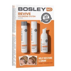 BosleyMD, sada šampón na vlasy Revive 150ml + kondicionér na vlasy 150ml + bezoplachová pena 100ml