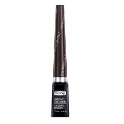 Isadora, Glossy Eyeliner vodeodolná eyeliner w płynie 42 Dark Brown 3.7ml