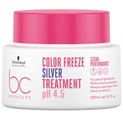 Schwarzkopf Professional, BC Bonacure Color Freeze Silver Treatment intenzívna regeneračná maska na farbené vlasy 200 ml