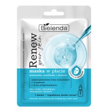 Bielenda Renew Your Skin pleťová maska – intenzívna hydratácia a upokojenie 17 g
