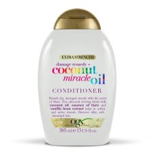 OGX, Damage Remedy + Coconut Miracle Oil kondicionér na suché a poškodené vlasy 385ml