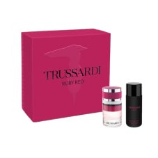 Trussardi Ruby Red zestaw woda perfumowana spray 60ml + balsam do ciała 125ml