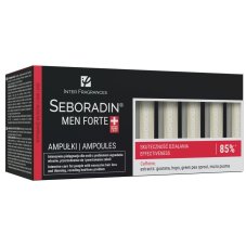 SEBORADIN, Men Forte ampulky na vlasy pre mužov 14x5,5ml