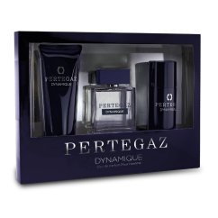 Saphir, Pertegaz Dynamique Pour Homme set Eau de Parfum spray 100ml + sprchový gél 230ml + deodorant 150ml