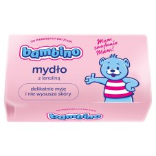 BAMBINO_Lanolové mýdlo pro děti od prvních dnů života 90g