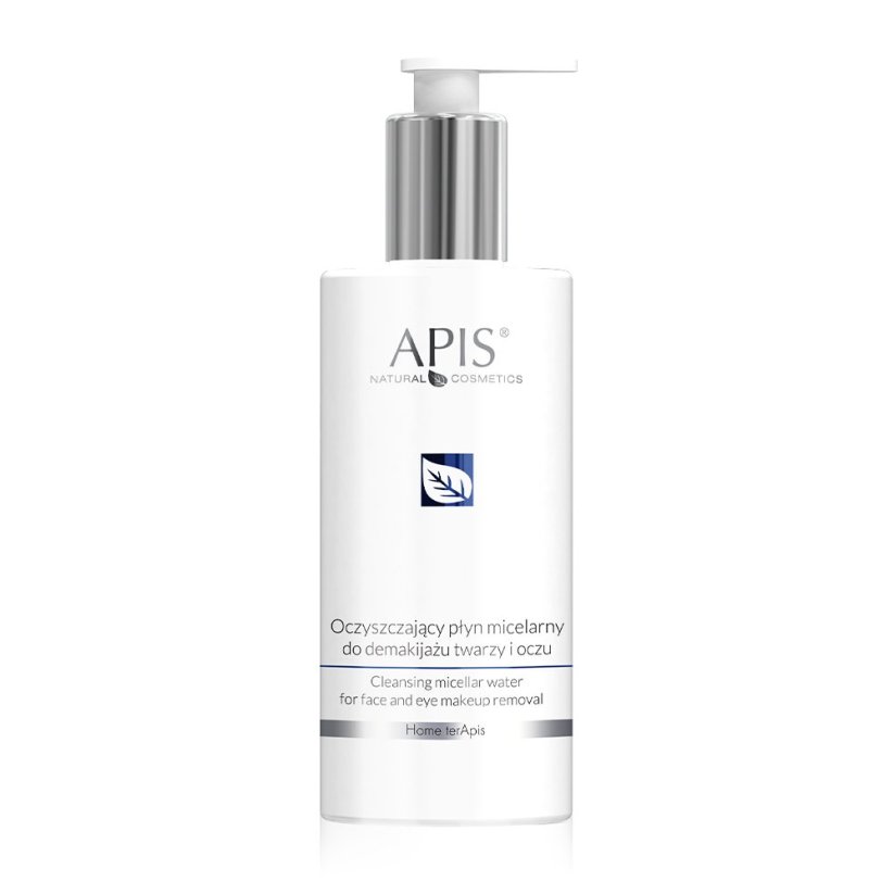 APIS, Cleansing Micellar Water oczyszczający płyn micelarny do demakijażu twarzy i oczu 300ml