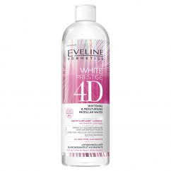 Eveline Cosmetics, White Prestige 4D bieliaca a hydratačná micelárna voda 400 ml