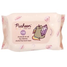Pusheen, vlhčené obrúsky na ruky pre deti 30ks.