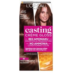 L'Oréal Paris, Casting Creme Gloss farba do włosów 415 Mroźny Kasztan