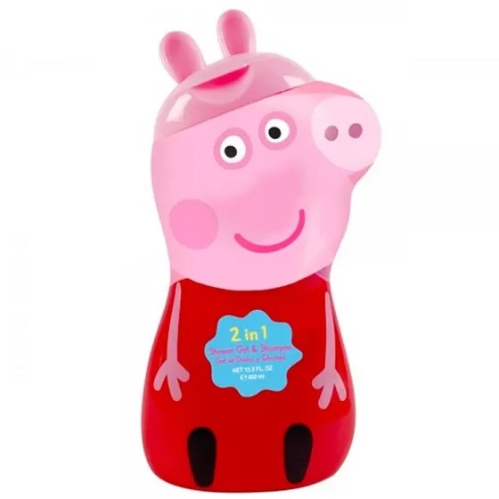 Peppa Pig 2v1 Sprchový Gél A šAmpón Sprchový Gél A šAmpón Pre Deti 400 Ml