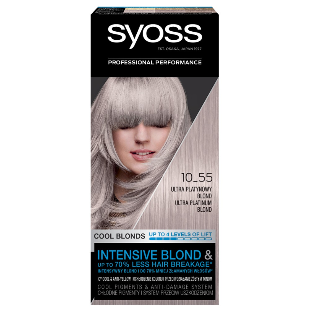 Syoss Blond Cool Blonds 10-55 ultra platinový blond