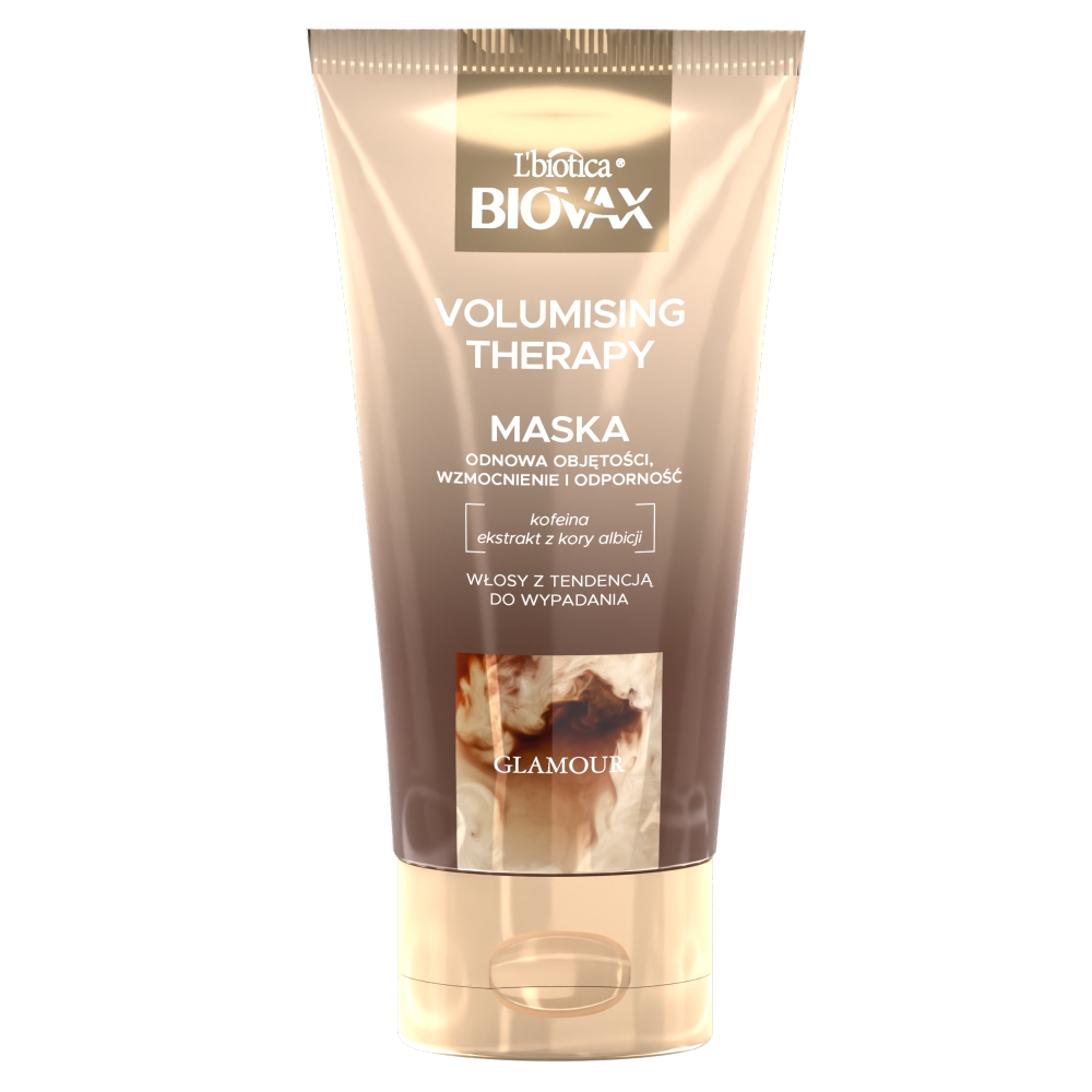 BIOVAX, Glamour Volumising Therapy vlasy maska s kofeínom 150ml