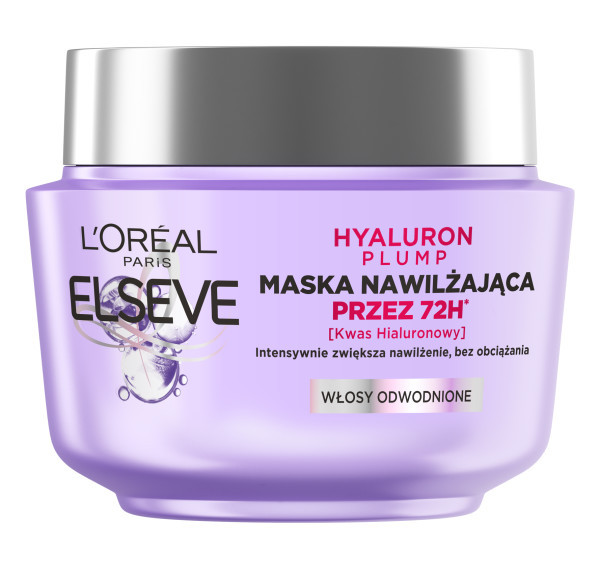 L'Oreal Paris, Elseve Hyaluron Plump hydratačná maska pre dehydrované vlasy 300 ml