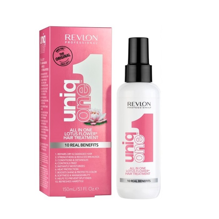 Revlon Professional, UniqOne™ All In One Lotus Flower Hair Treatment regeneračný sprej na vlasy 150 ml